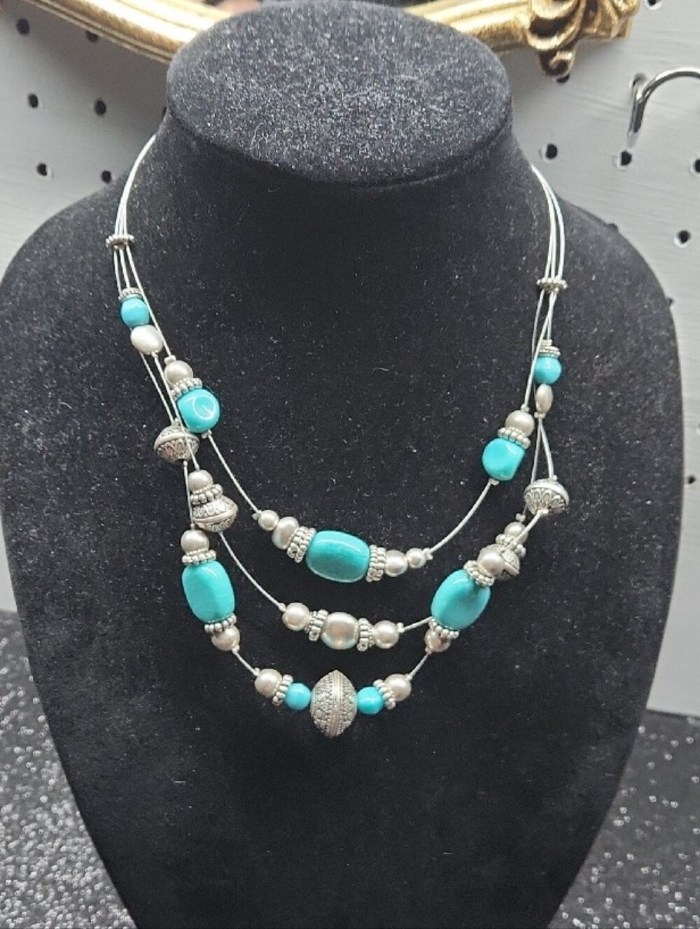 Turquoise Silver-Tone Bundle - Picture 4 of 14